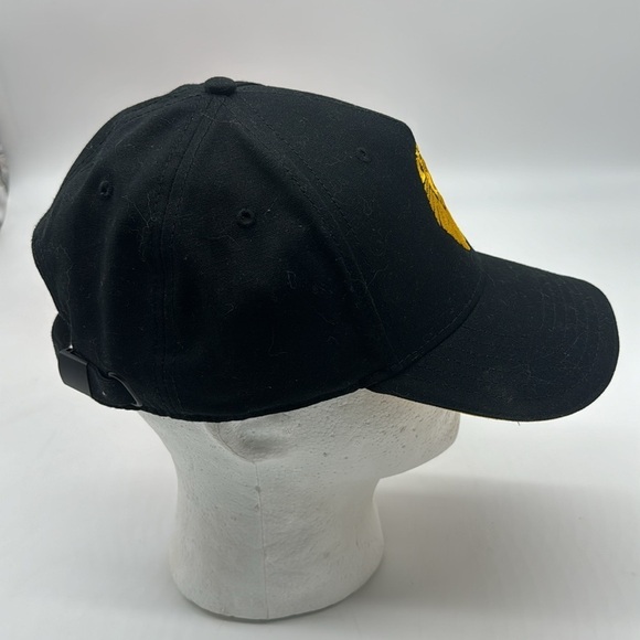 Lion King Black Yellow Baseball Hat Adjustable HT6316 - Picture 2 of 4
